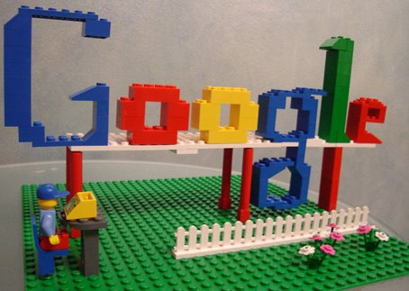 Logo Google lego